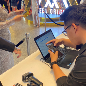 CUNG CẤP GIẢI PHÁP CHECK-IN SỰ KIỆN THE MASTERPIECE BẰNG MÁY QUÉT MÃ QRCODE
